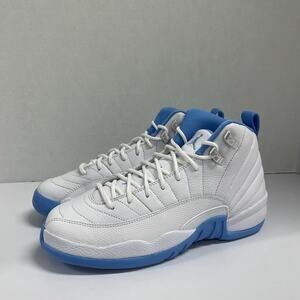 Air Jordan 12 Retro GS Melo 2025 153265 112 Size 6 White Blue UNC Denver